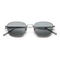 Polygon / Silver Metal & Grey Lens